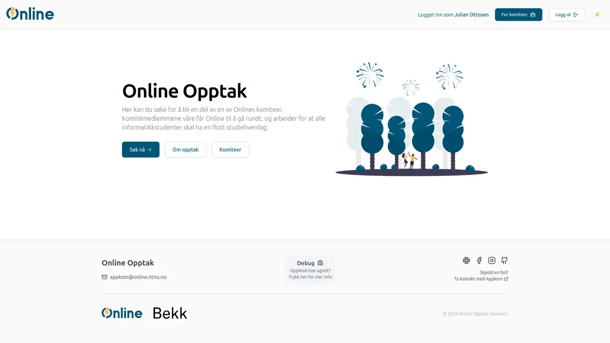 Online-Opptak